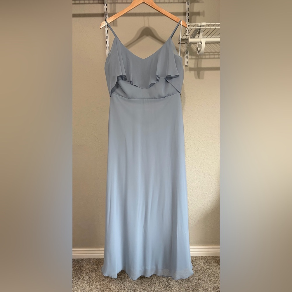 Birdy Grey Jane Convertible Dress in Dusty Blue - Picture 3 of 13